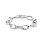 Armband Anker 10 mm 19 cm Silber rhodiniert