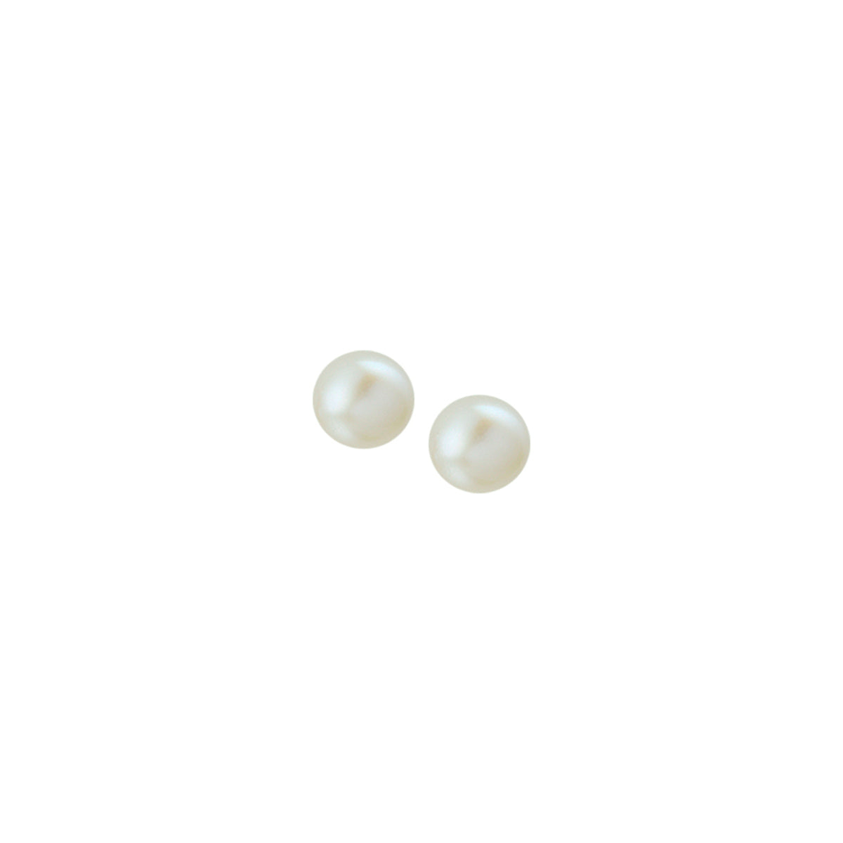 oorknoppen parel zilver gerhodineerd