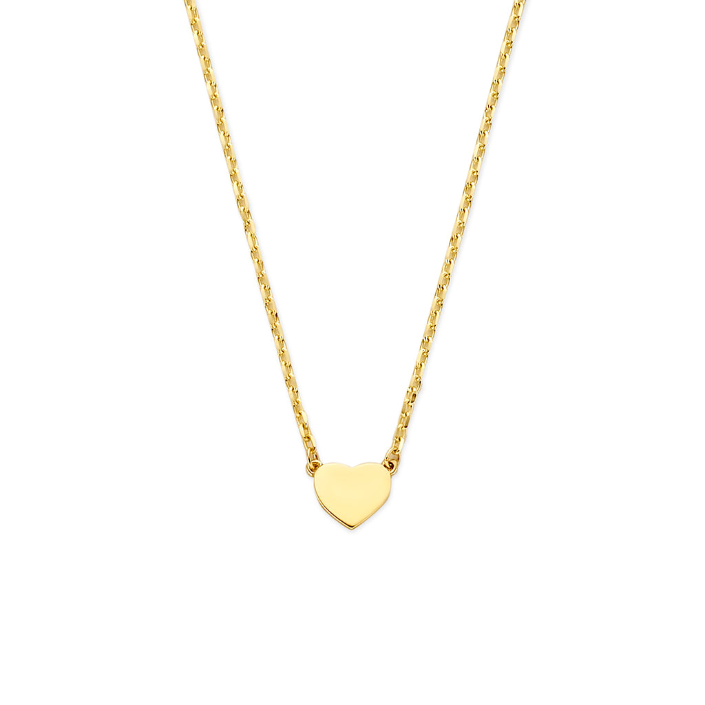 Halskette Herz 41 - 43 - 45 cm 14K Gelbgold