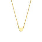 Halskette Herz 41 - 43 - 45 cm 14K Gelbgold
