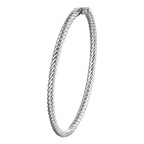 Armreifscharnier 4,0 x 60 mm Silber rhodiniert