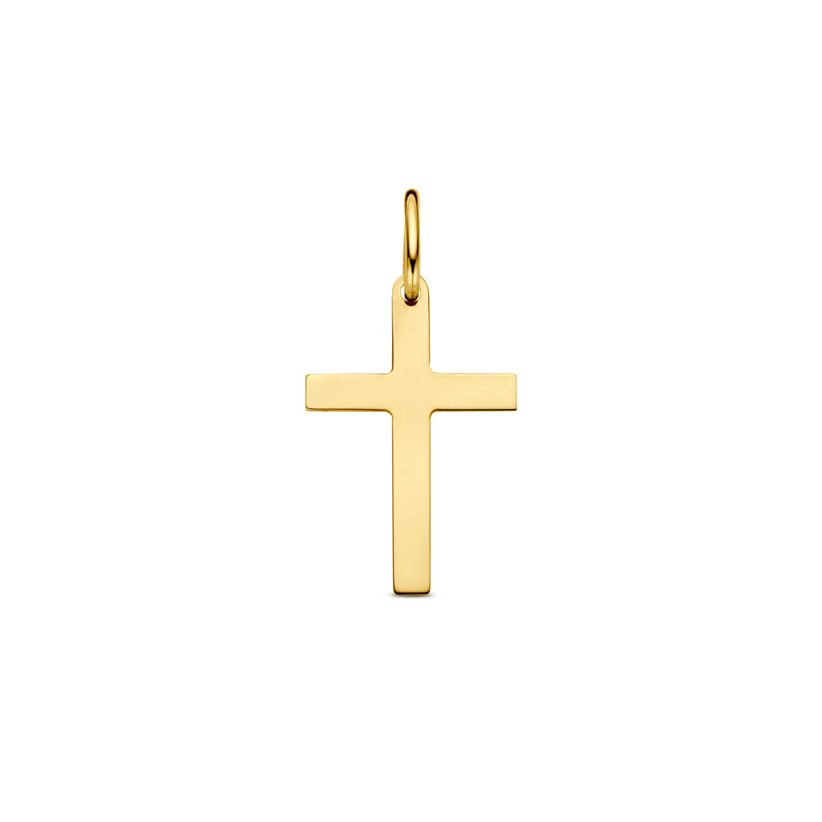 hanger kruis 14K geelgoud