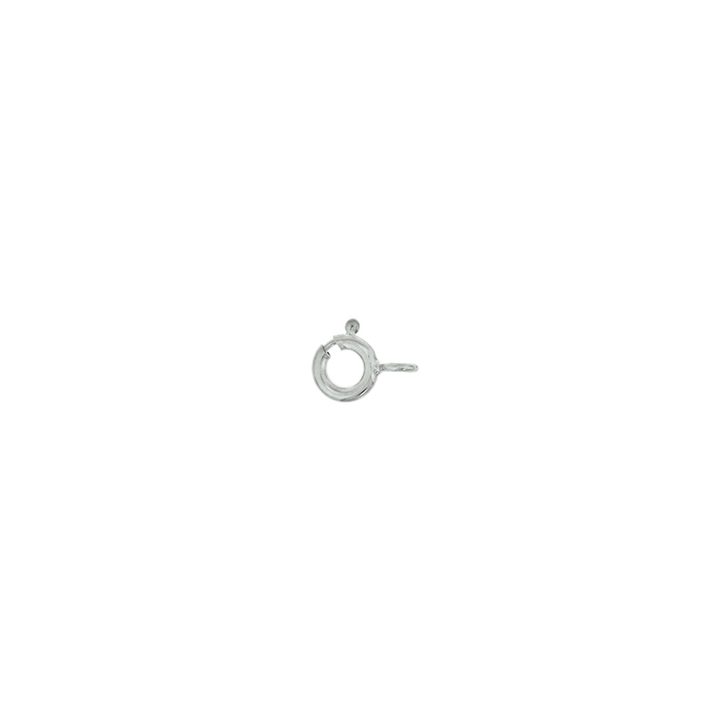 veerring 6 mm 14K witgoud