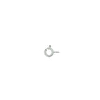 veerring 6 mm 14K witgoud