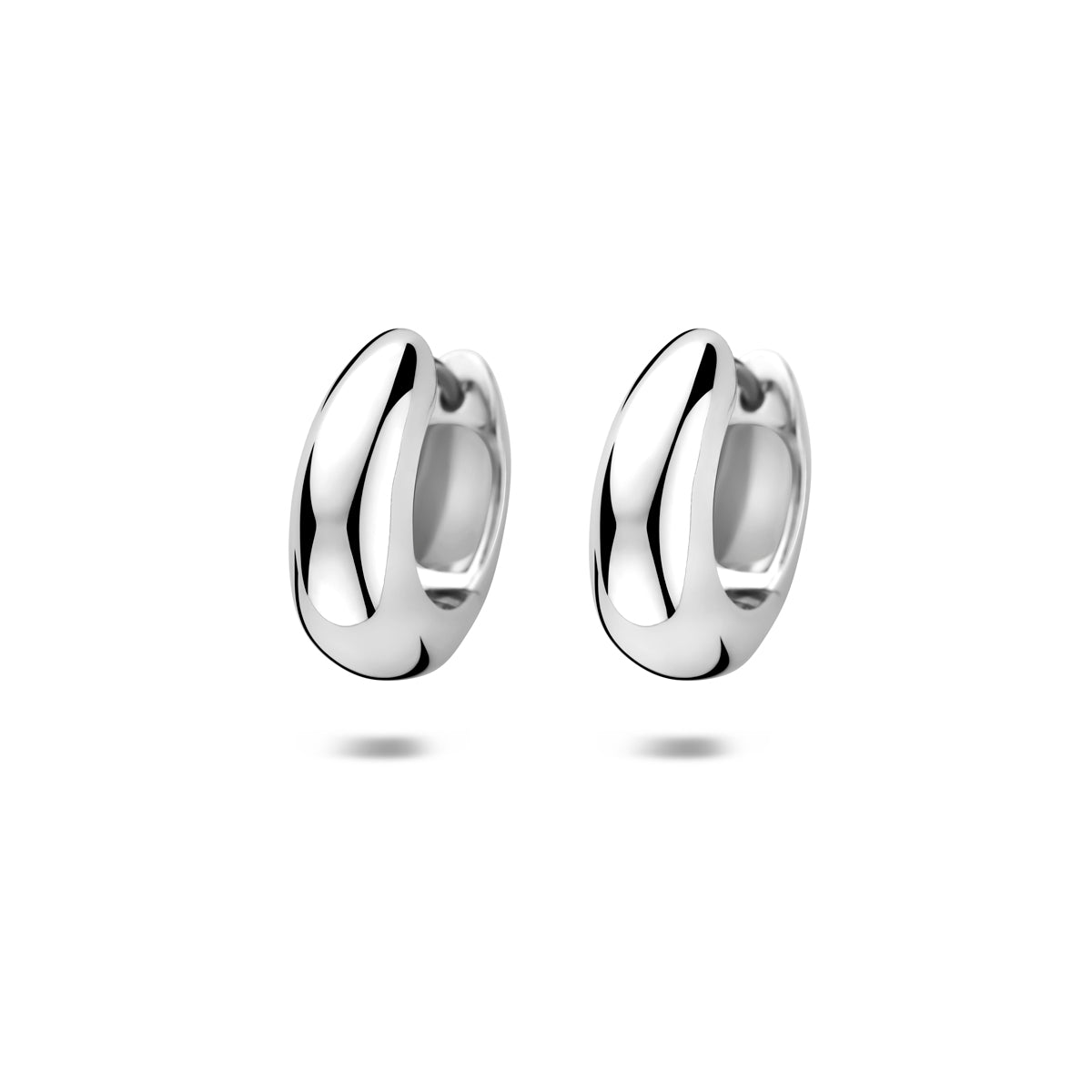 klapoorringen 15 mm zilver gerhodineerd