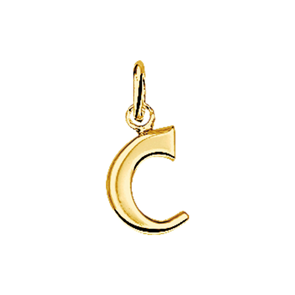 Anhänger Buchstabe 14K Gelbgold