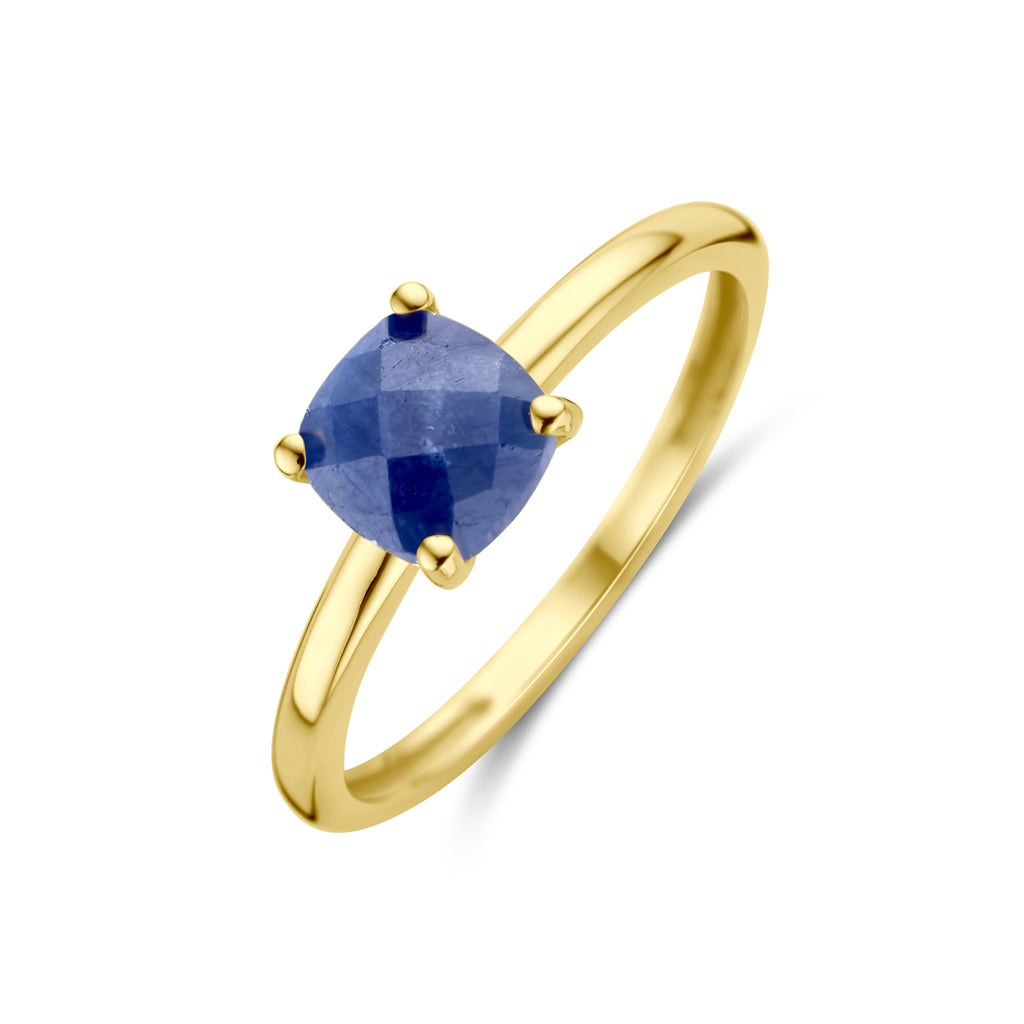 Ring Saphir 14K Gelbgold