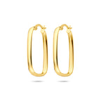 oorringen 28 mm 14K geelgoud