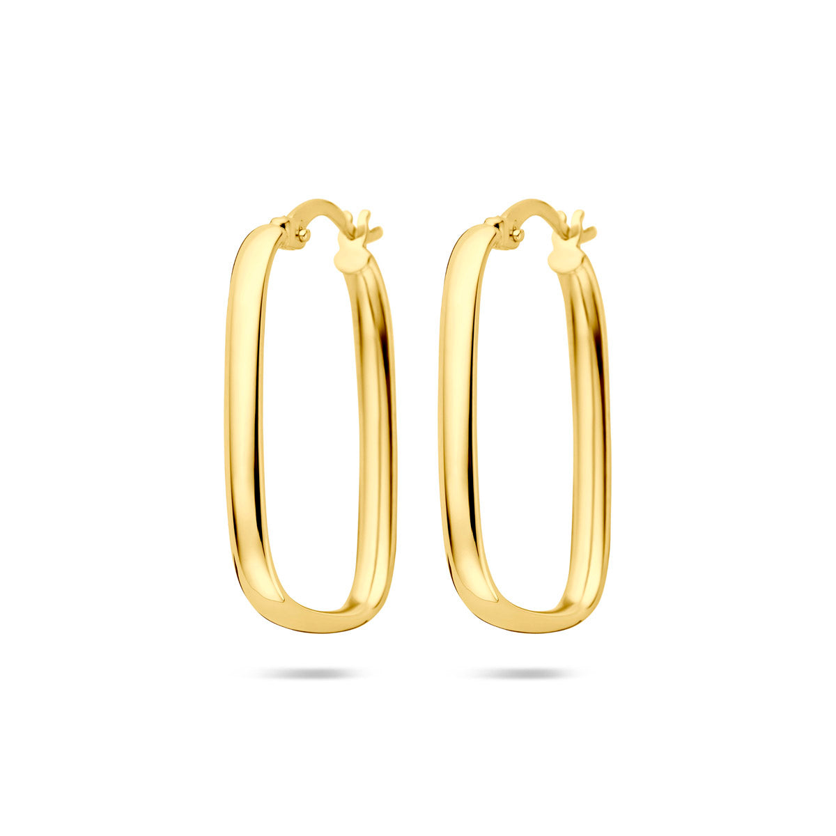 oorringen 28 mm 14K geelgoud