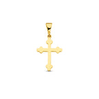 Anhänger Kreuz 14K Gelbgold