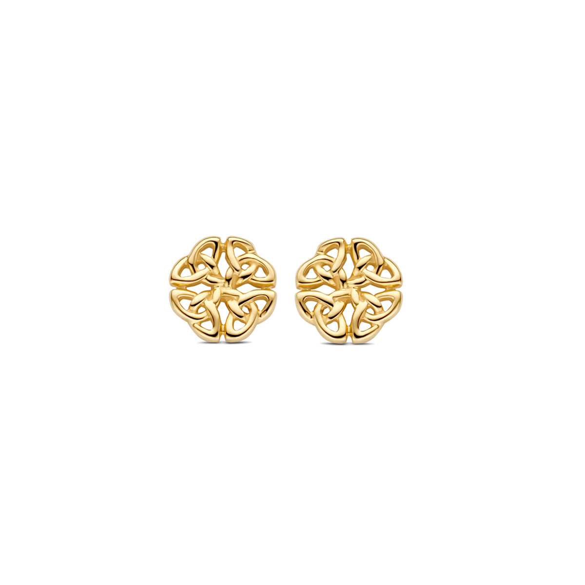 Ohrstecker 7 mm 14K Gelbgold
