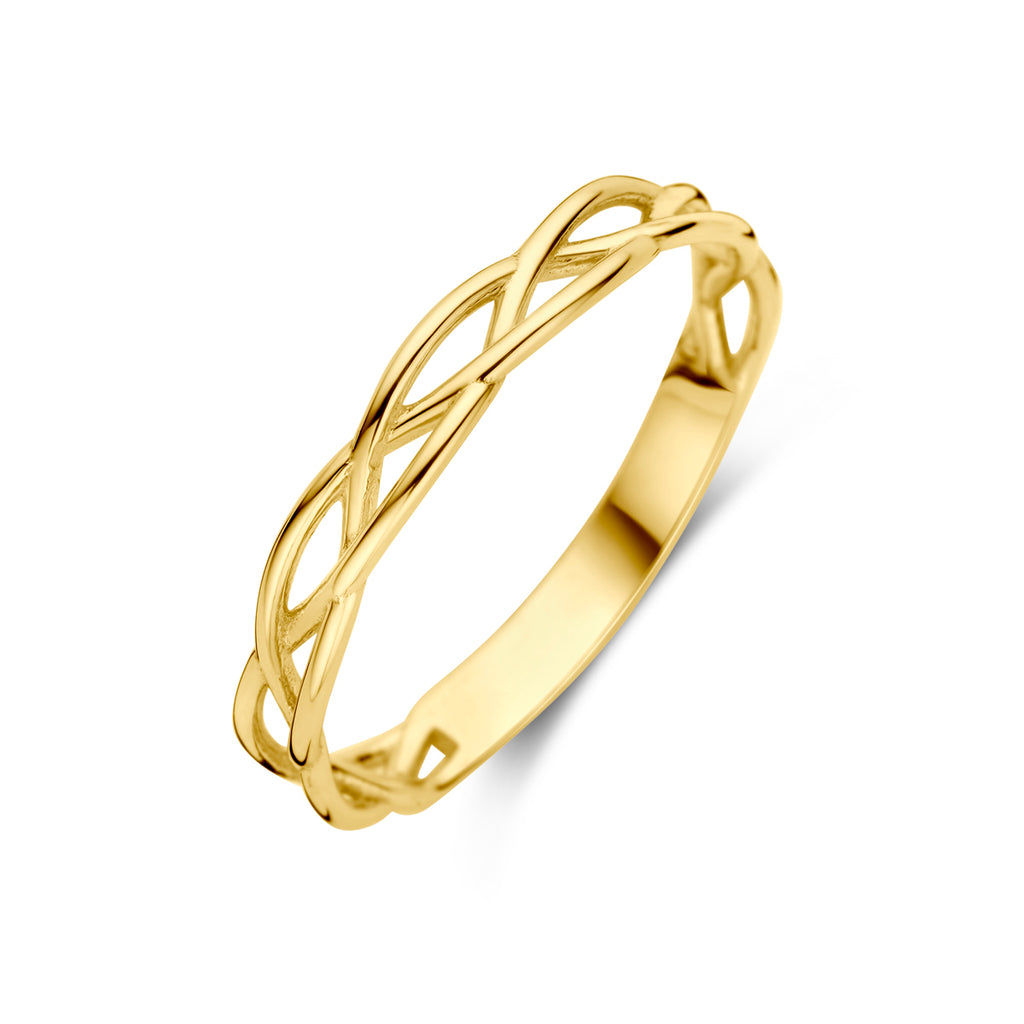 ring 14K geelgoud