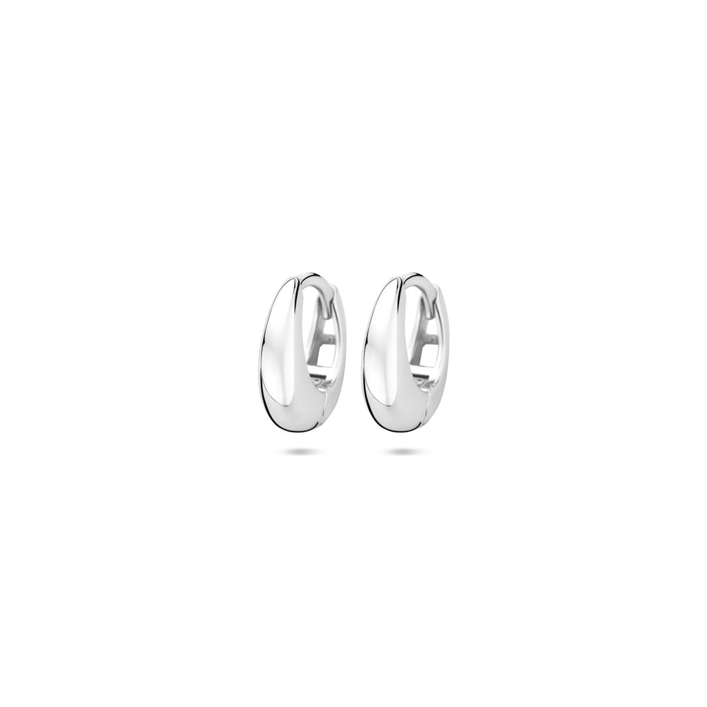 klapoorringen 11,5 mm zilver gerhodineerd