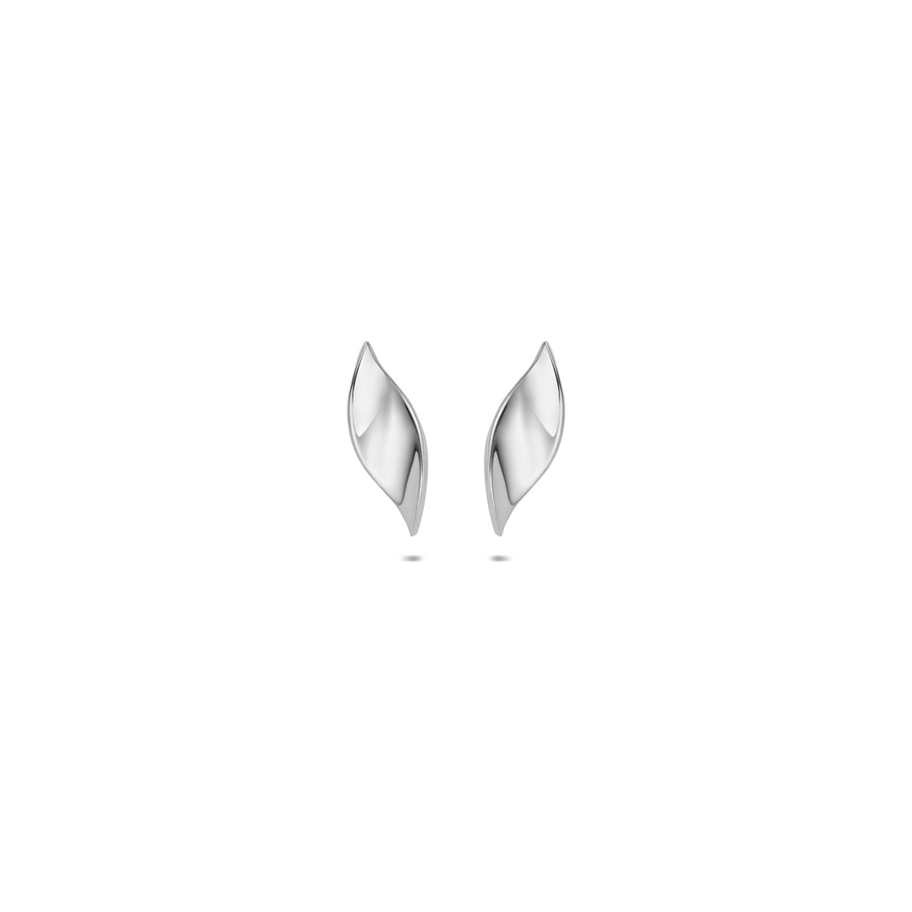 oorknoppen 9,5 mm zilver gerhodineerd