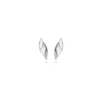 oorknoppen 9,5 mm zilver gerhodineerd