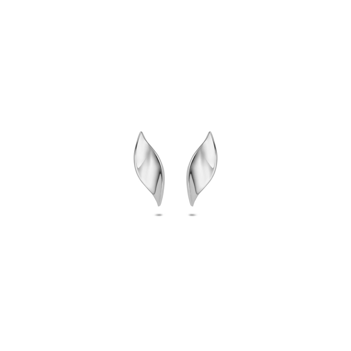 oorknoppen 9,5 mm zilver gerhodineerd