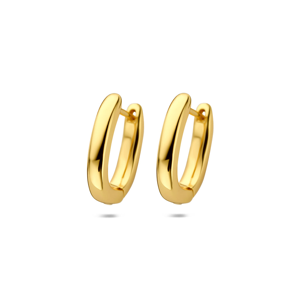Klappcreolen 18 mm 1 Mikron silbervergoldet (gelb)