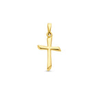 Anhänger Kreuz 14K Gelbgold
