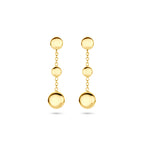 oorhangers 24 mm 14K geelgoud