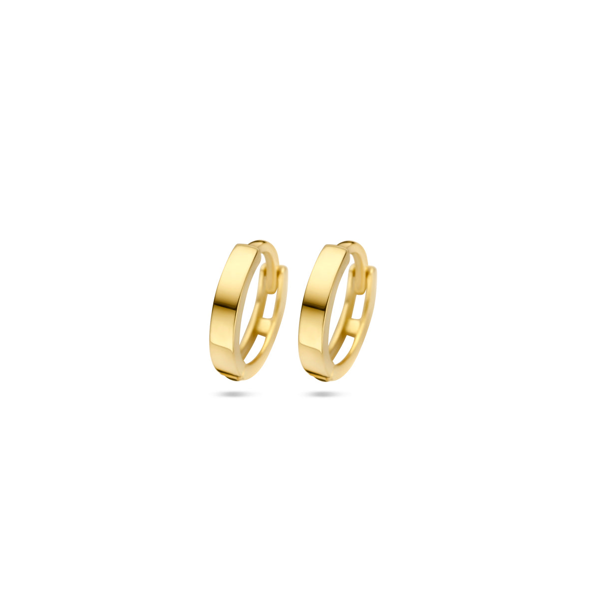 klapoorringen 14K geelgoud