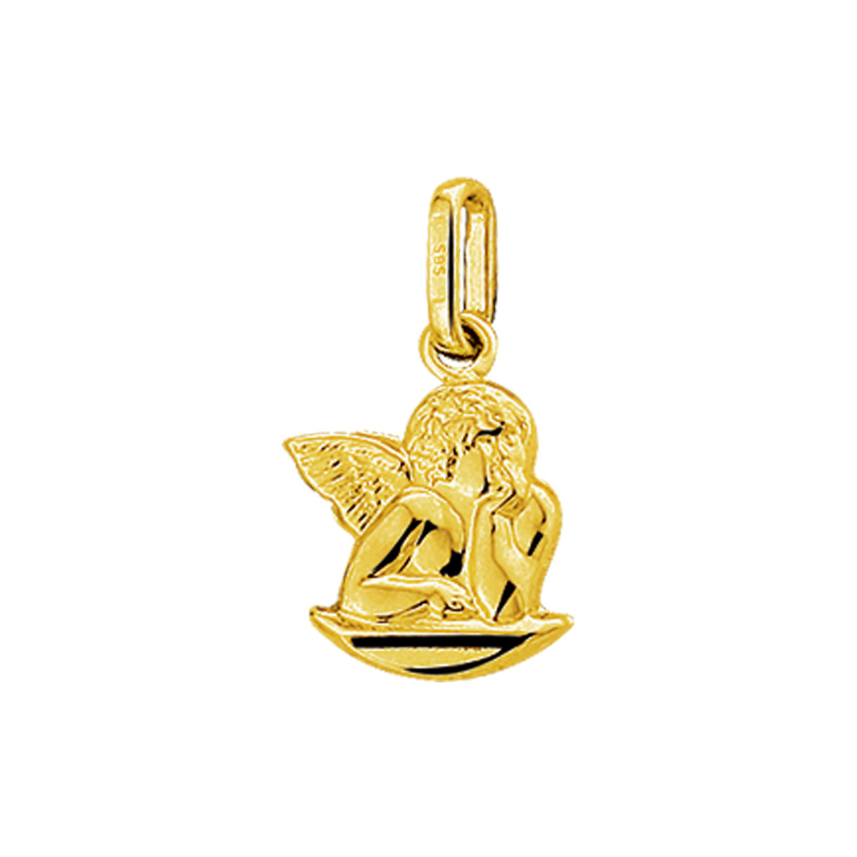 Anhänger Engel 14K Gelbgold