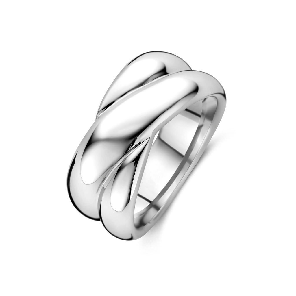 ring zilver gerhodineerd