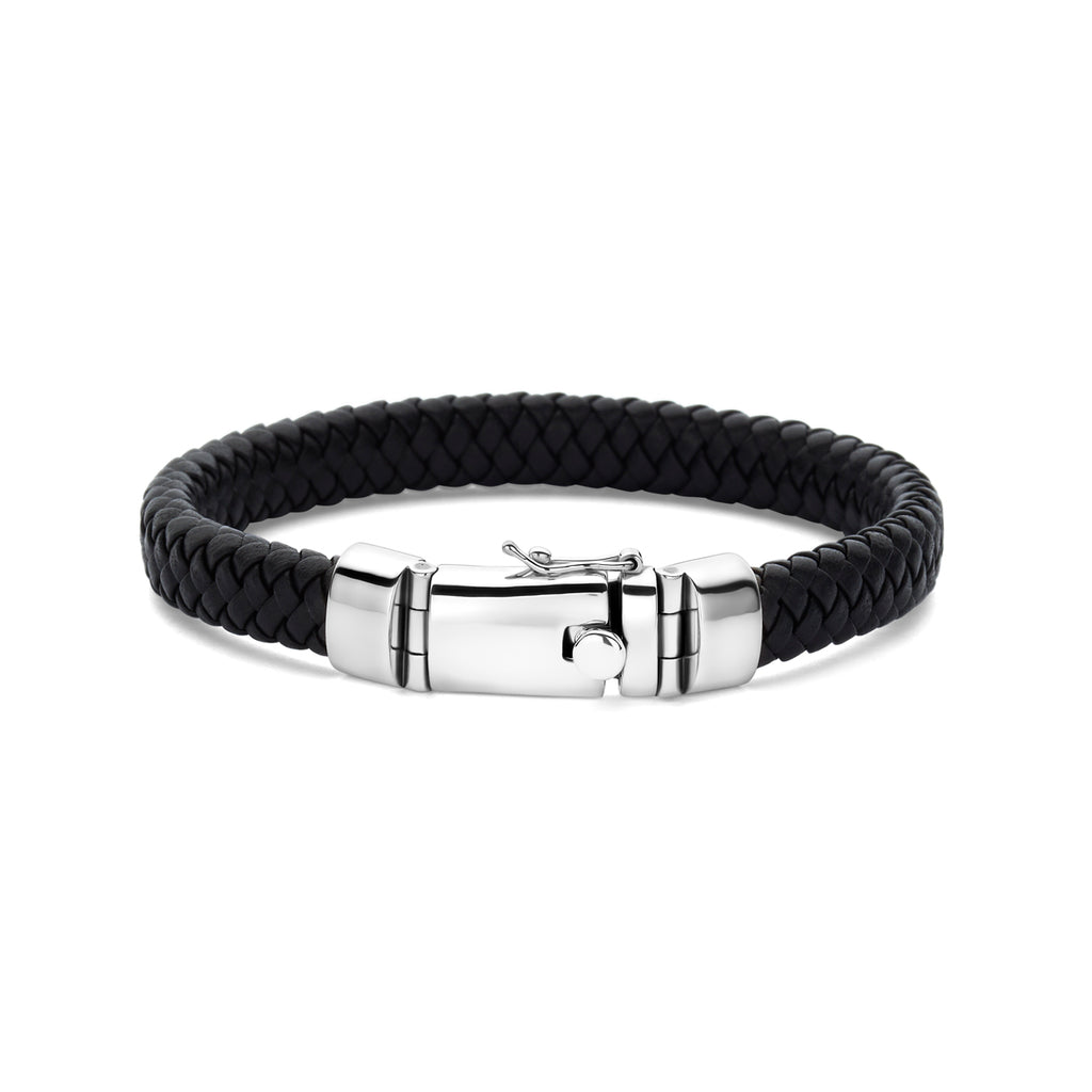 Armband 8,5 mm Silber rhodiniert