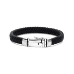 Armband 8,5 mm Silber rhodiniert