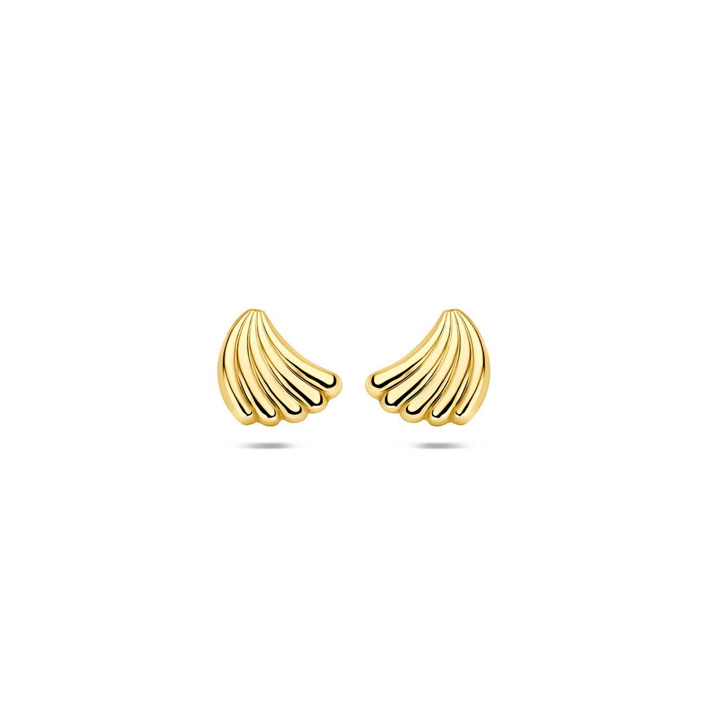 oorknoppen 7 mm 14K geelgoud
