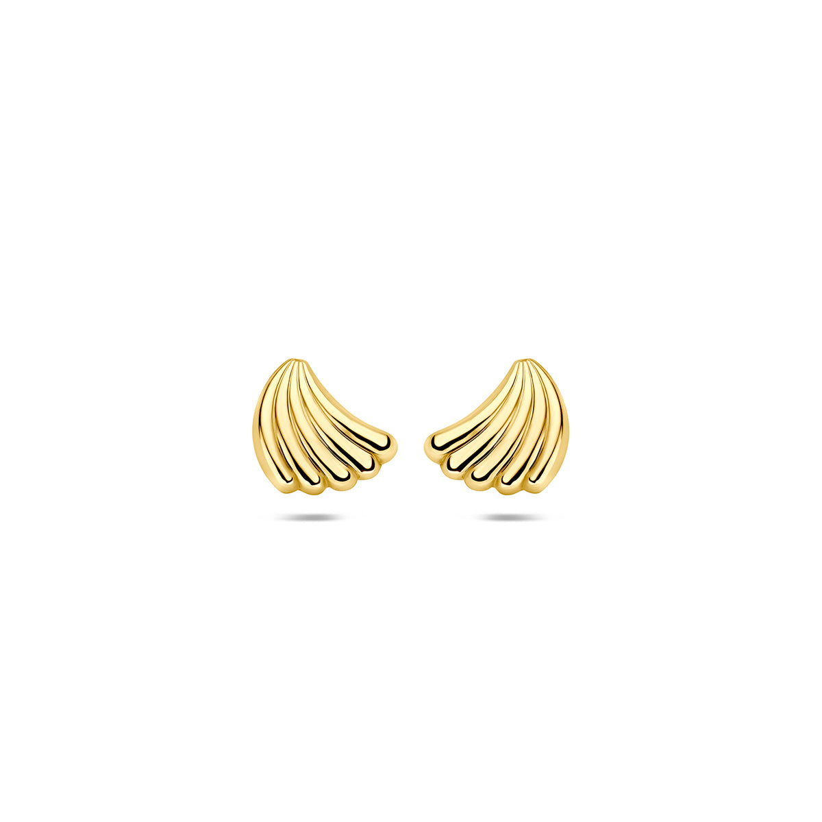 oorknoppen 7 mm 14K geelgoud