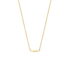 9k collier 41 - 43 - 45 cm 9K geel
