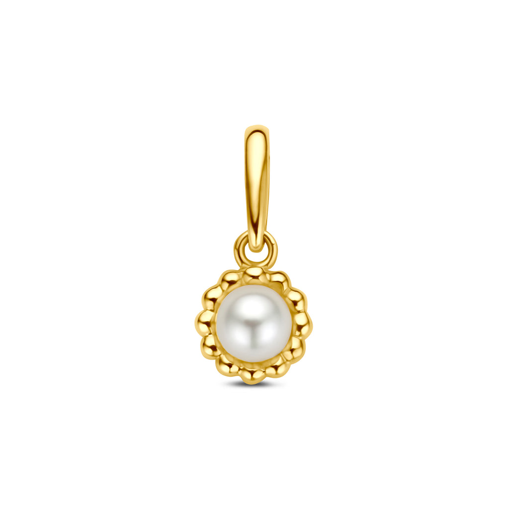 hanger parel 5,5 mm 14K geelgoud
