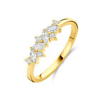 Ring Zirkonia 14K Gelbgold