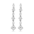 oorhangers zirkonia zilver gerhodineerd