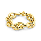 Armband Ionenplattierung 16 mm 18 + 2 cm Edelstahl