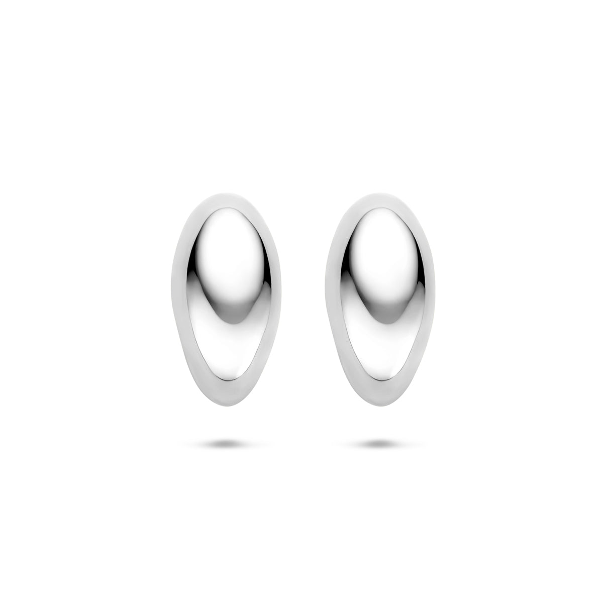 Ohrstecker 20 mm Silber rhodiniert