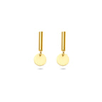 Ohrhänger 11 mm 14K Gelbgold