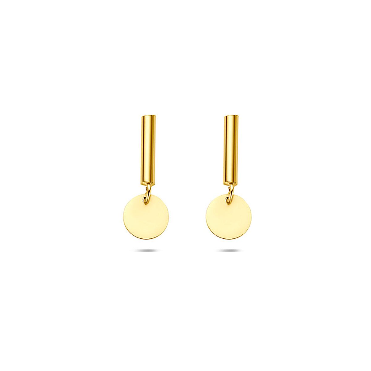 Ohrhänger 11 mm 14K Gelbgold