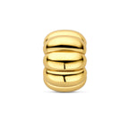 Rondell 9 mm 3 Mikron versilbert (gelb)