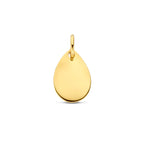 graveerhanger 10 mm 14K geelgoud