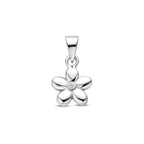Anhänger Blume Zirkonia Silber rhodiniert