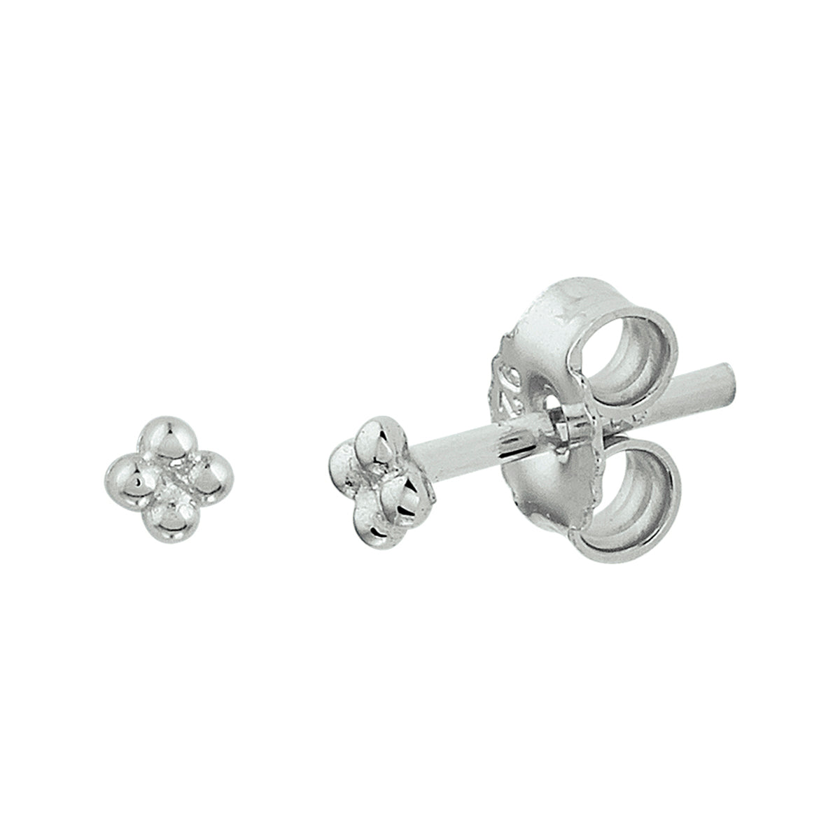 Ohrstecker Silber rhodiniert