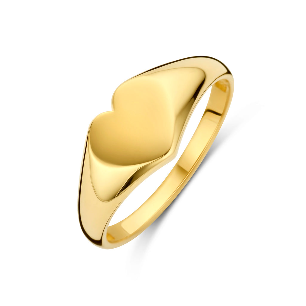 Ring Herz 14K Gelbgold