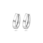 klapoorringen 18 mm zilver gerhodineerd