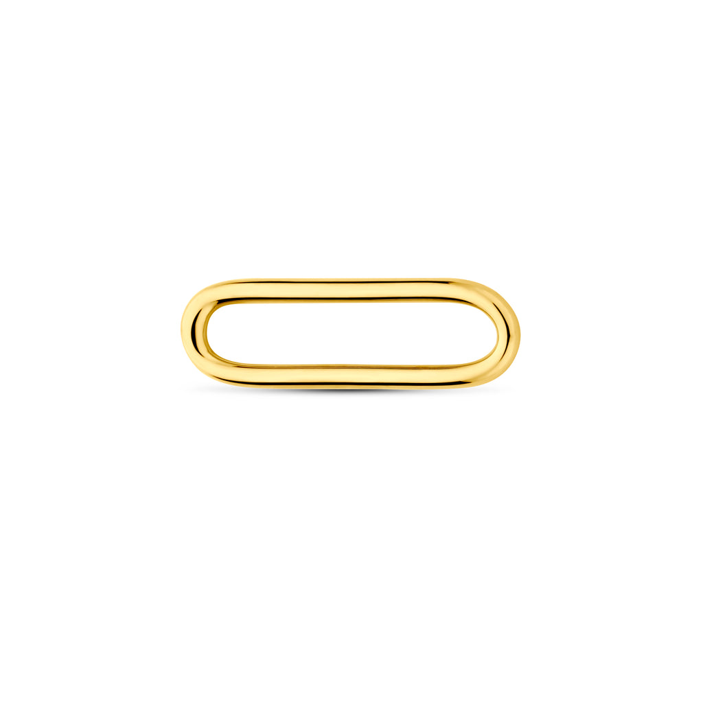los schakelstukje 6,5 x 22 mm 14K geelgoud