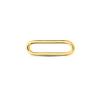 los schakelstukje 6,5 x 22 mm 14K geelgoud