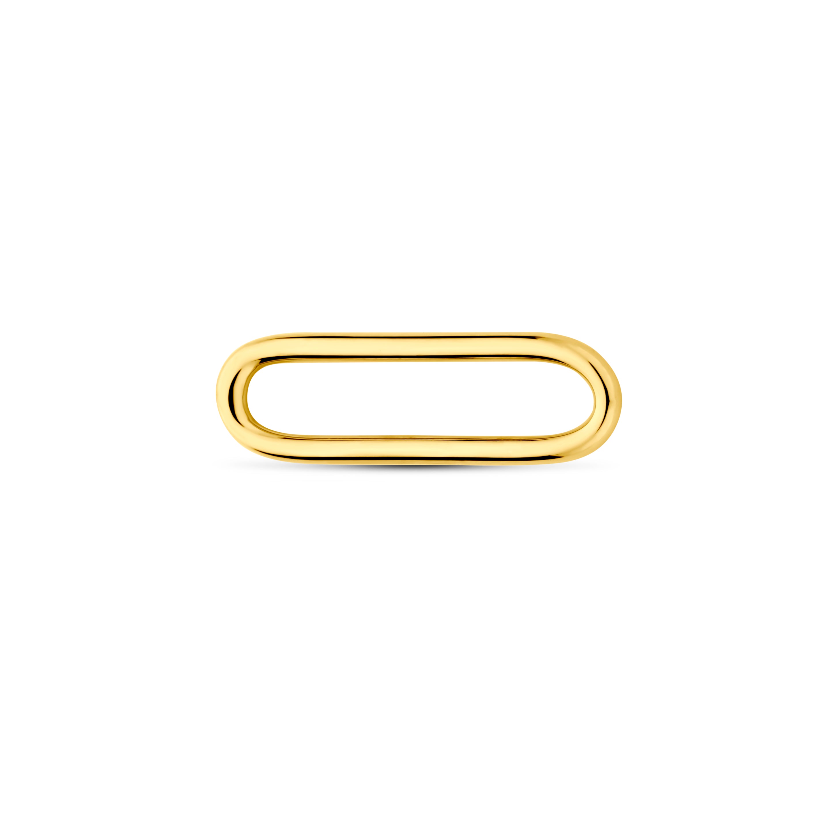 los schakelstukje 6,5 x 22 mm 14K geelgoud