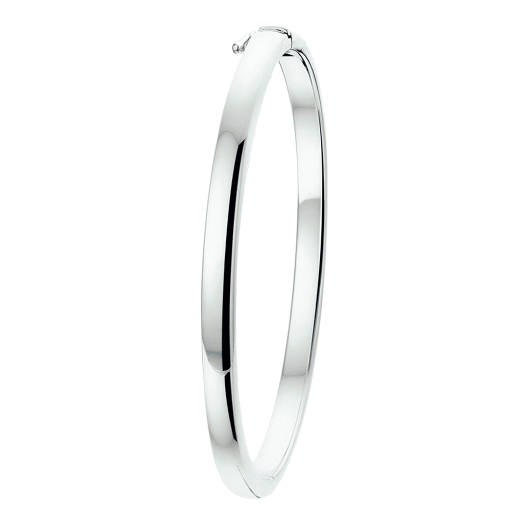bangle scharnier bolle buis 4 x 60 mm zilver wit