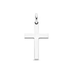 Anhänger Kreuz Silber rhodiniert