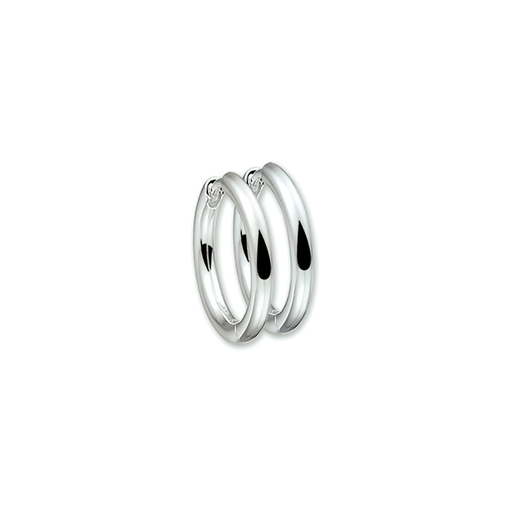 Ohrhänger 2,5 mm rund silberweiß